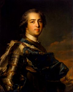 Jean-Marc Nattier, Portrait de Louis XV (musée de l’Ermitage). Free illustration for personal and commercial use.