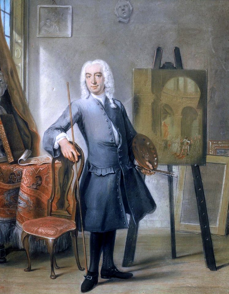 Cornelis Troost - Zelfportret