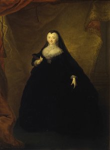Elizabeth of Russia in masquerade dress by Grooth (1748, Tretyakov gallery)