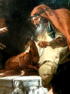 Maulbertsch Sacrifice of Iphigenia (detail)