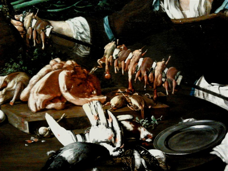 Briglia Old cook with a spit (detail)