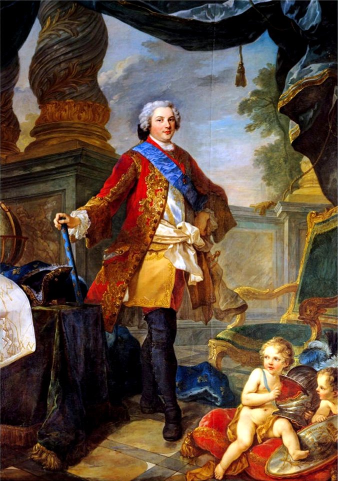 Louis de France, Dauphin par Charles-Joseph Natoire, 1747