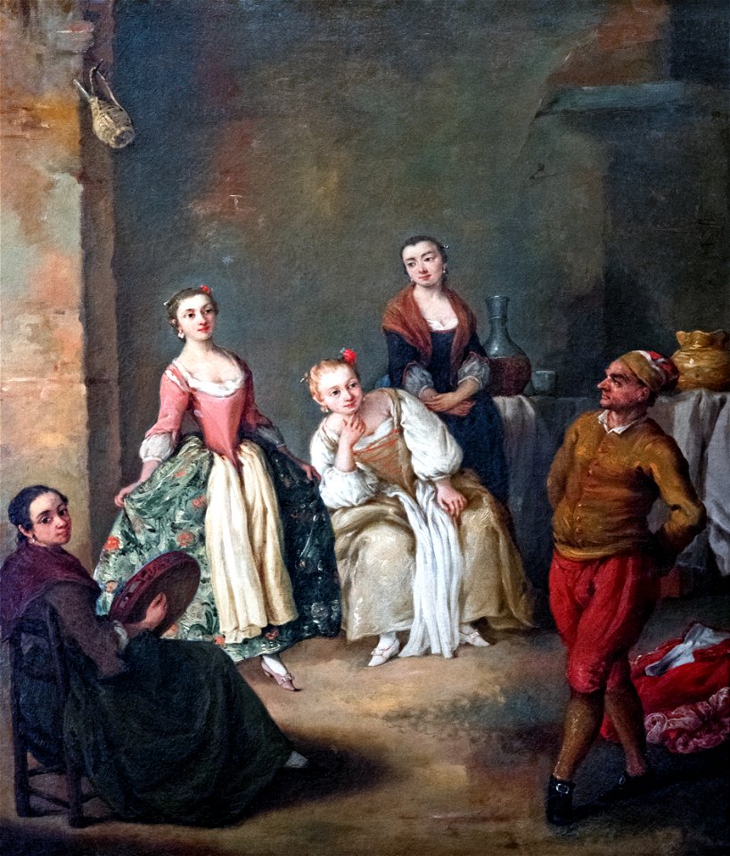 Ca' Rezzonico - La Furlana 1750 - Pietro Longhi