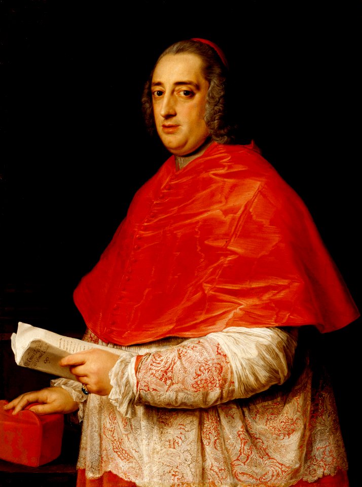 Pompeo Girolamo Batoni - Portrait of Cardinal Prospero Colonna di Sciarra - Walters 371205