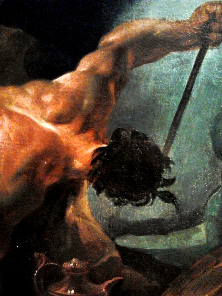 Maulbertsch Sacrifice of Iphigenia (detail) 01