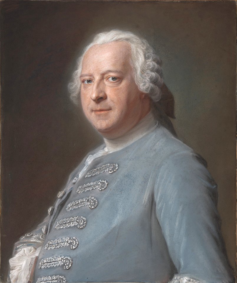 Quentin-La Tour - Portrait de J.-Ch. Garnier d'Isle