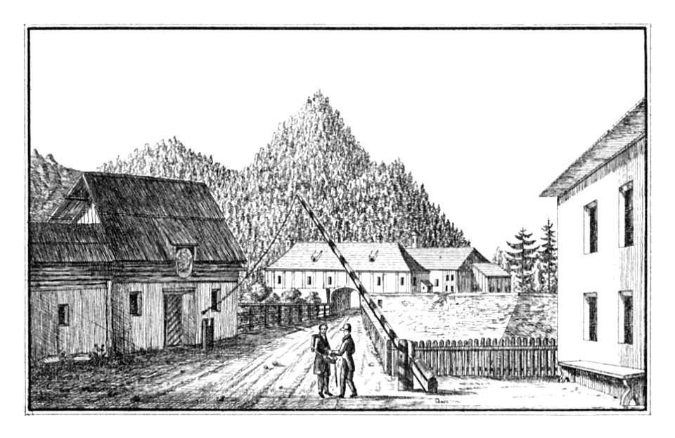 175 Mandling, Pichl-Preunegg -S. Kölbl - J.F.Kaiser Lithografirte Ansichten der Steiermark 1830