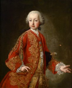 Martin van Meytens (workshop) Joseph II in his youth. Free illustration for personal and commercial use.