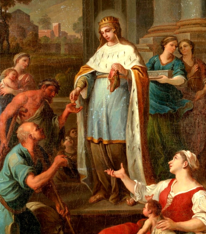 Szymon Czechowicz - Św. Elżbieta Portugalska