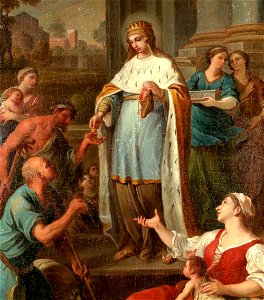 Szymon Czechowicz - Św. Elżbieta Portugalska