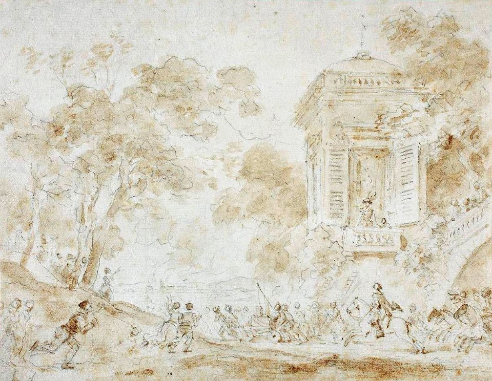 Fragonard Departure of firefighters