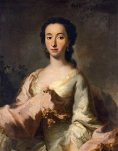 George Desmarées - Portrait of Maria Rosa Walburga von Soyer - WGA14057