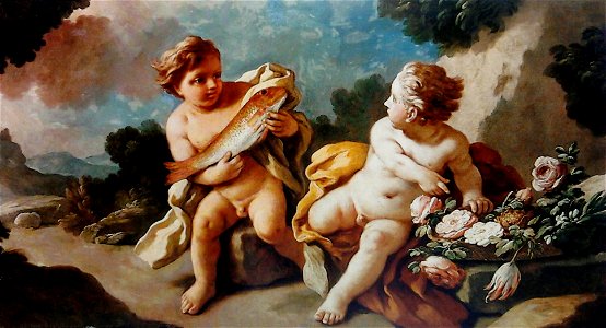 Mura Allegory of the power of love