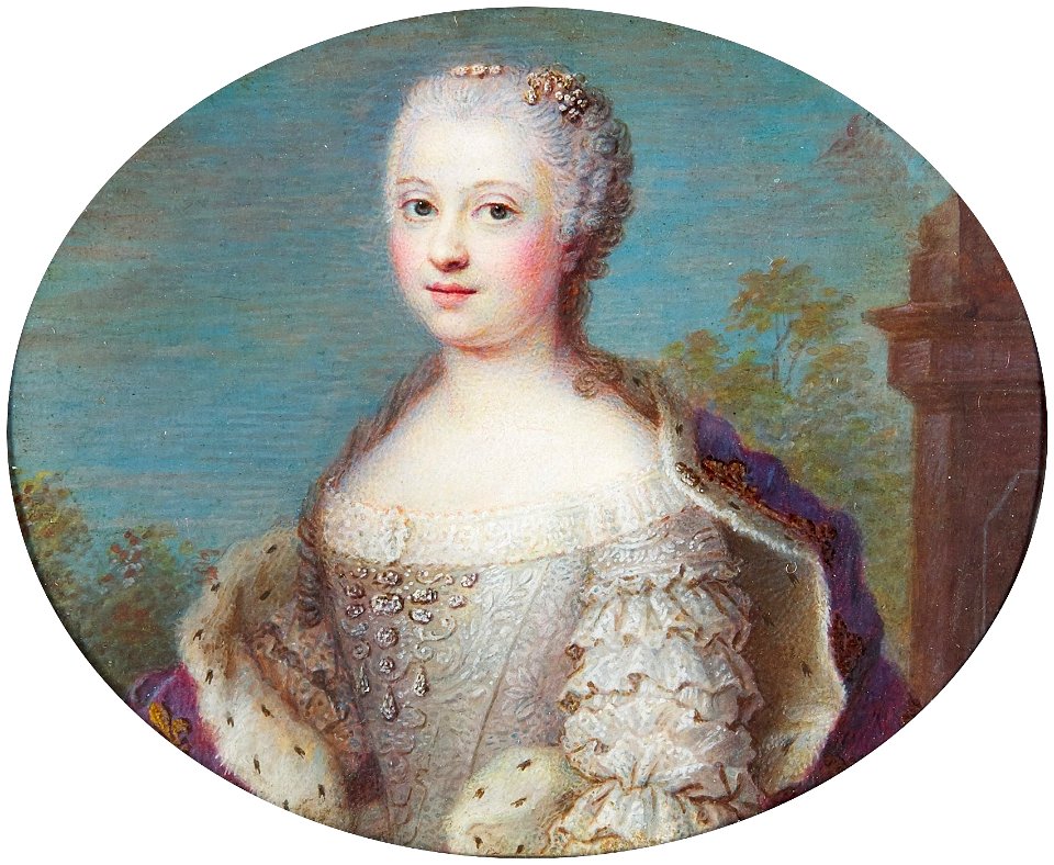 Portrait of Princess Maria Josepha, Dauphine of France