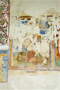 Ambito orvietano sec. XVI, San Giorgio trafigge il drago, Todi