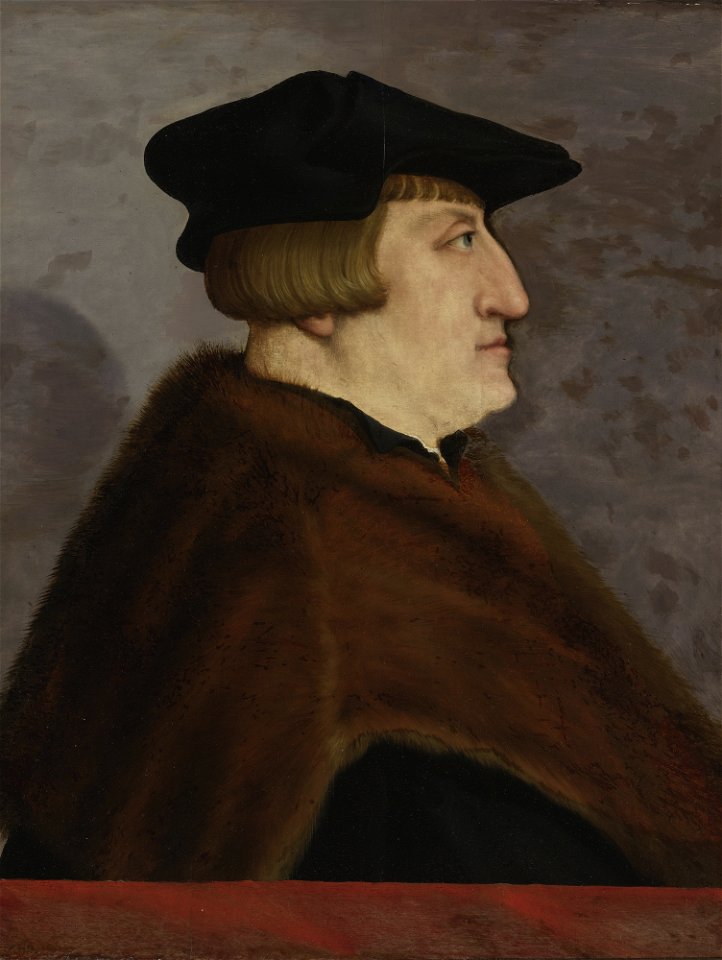 Christoph Amberger - Bildnis eines Herrn im Profil