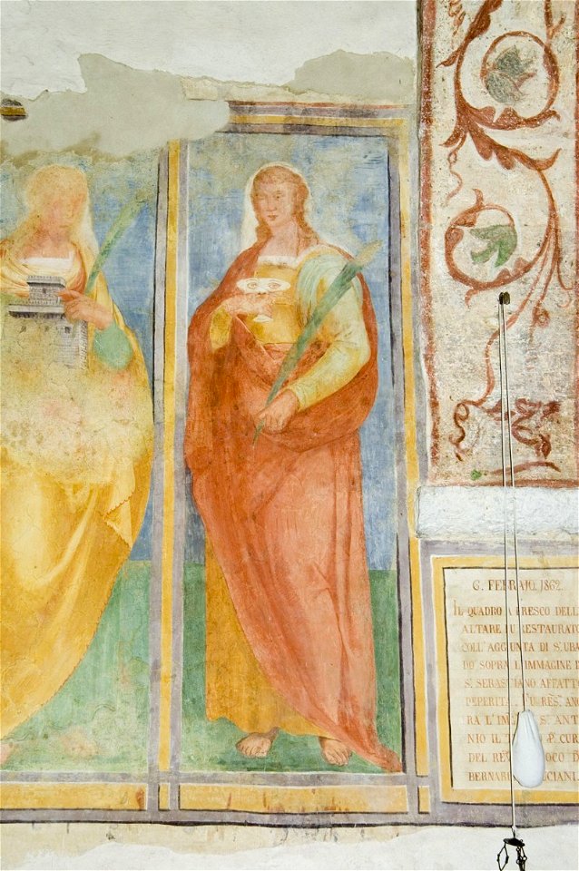 Ambito orvietano sec. XVI, Santa Lucia, Todi
