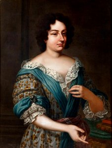 Ambito Piemontese - Maria Angela Caterina d'Este, Princess of Carignano - Racconigi. Free illustration for personal and commercial use.