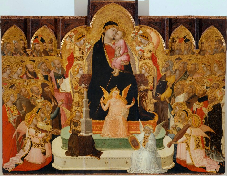 Ambrogio lorenzetti, maestà di massa marittima