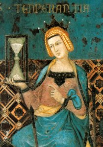 Ambrogio Lorenzetti 002-detail-Temperance. Free illustration for personal and commercial use.
