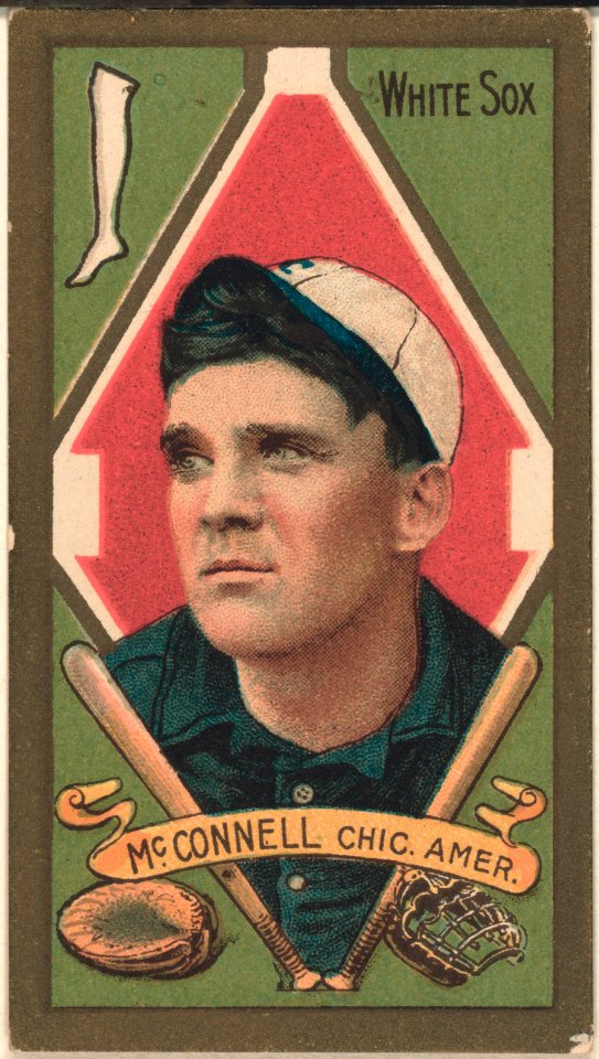 Ambrose McConnell, Chicago White Sox, baseball card portrait LCCN2008677436