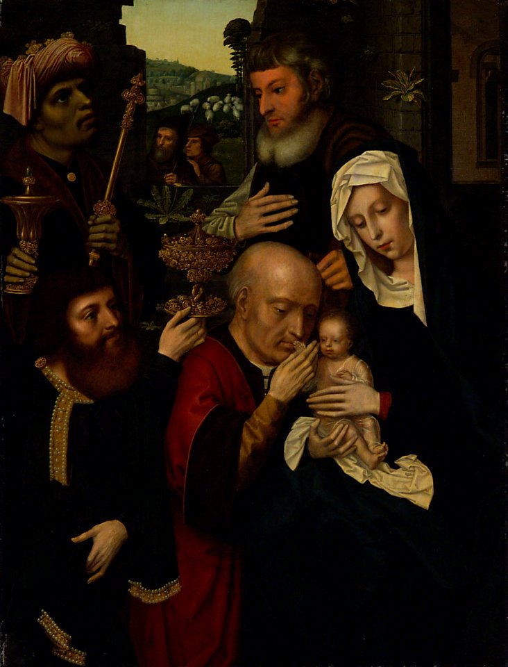 Ambrosius Benzone, gen. Bensoni - Anbetung der Könige - GG 925 - Kunsthistorisches Museum