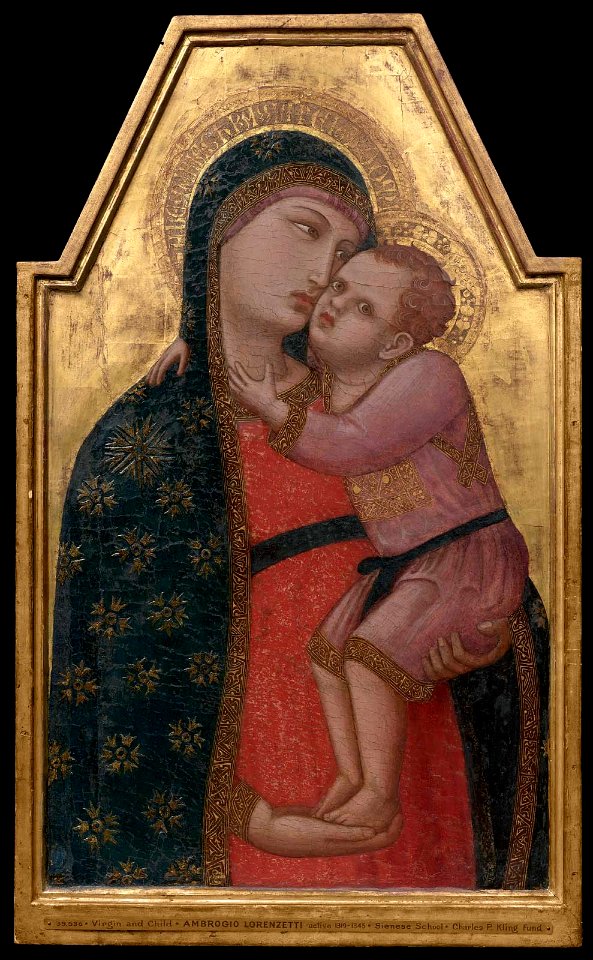 Ambrogio Lorenzetti - Virgin and Child - 39.536 - Museum of Fine Arts