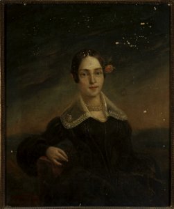 Ambroży Mieroszewski - Portrait of a young woman - MP 2812 MNW - National Museum in Warsaw