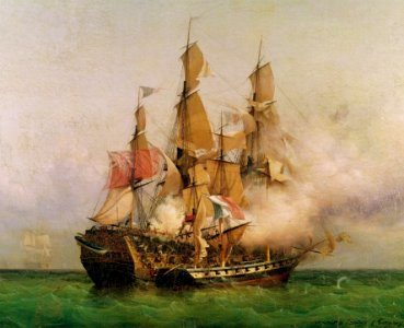 Ambroise-Louis Garneray - The Taking of the 'Kent' by Robert Surcouf in the Gulf of Bengal