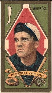 Ambrose McConnell, Chicago White Sox, baseball card portrait LCCN2008677436
