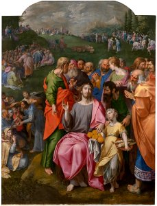 Ambrosius Francken (I) - Multiplication of the loaves and fish