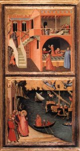 Ambrogio lorenzetti, storie di san nicola 01 1332