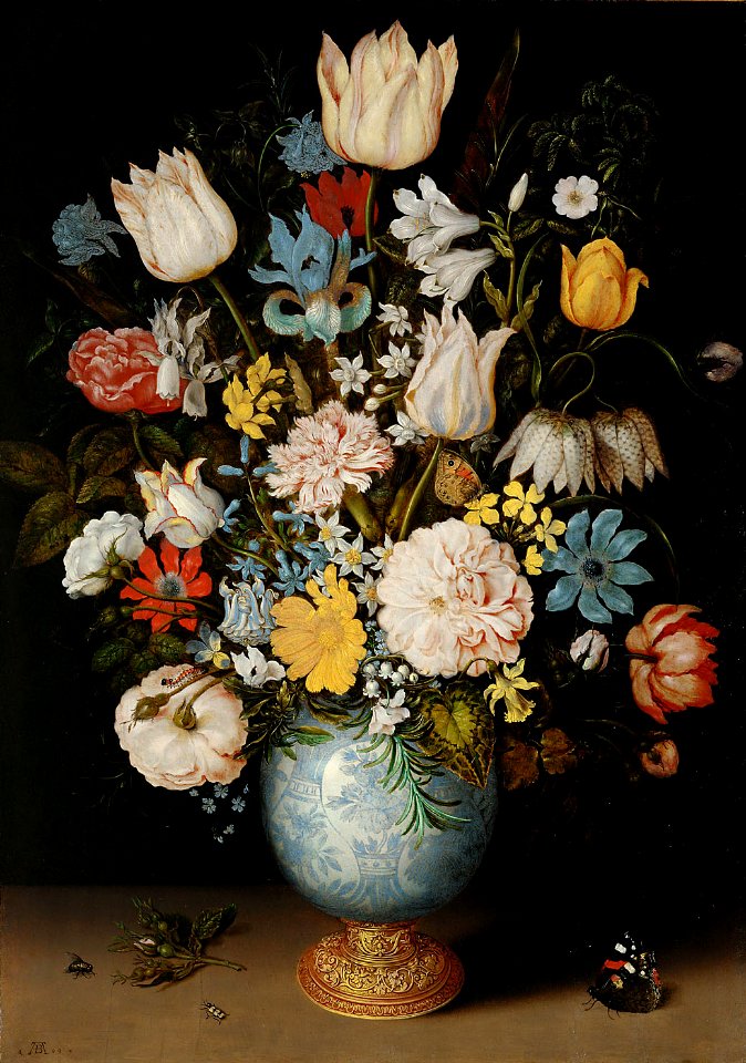 Ambrosius Bosschaert d. Ä. - Blumenstrauß - GG 547 - Kunsthistorisches Museum