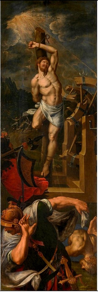 Ambrosius Francken (I) - Martyrdom of Saint George the Great