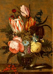 Ambrosius Bosschaert the younger (1609-1645) - Still Life with Flowers - 724334 - National Trust