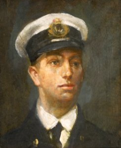 Ambrose McEvoy - Portrait of Lieutenant William Edward Sanders