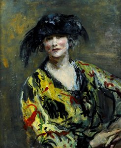Ambrose McEvoy - Portrait of Madame Errasuriz