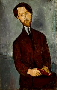 Amedeo Modigliani - Léopold Zborowski - Google Art Project. Free illustration for personal and commercial use.