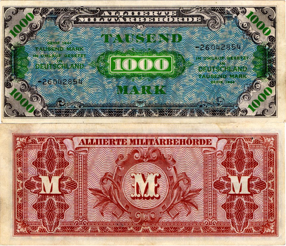 AMC germany 1000 mark