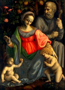 Ambrosiana-Ubertini-Francesco-detto-Bachiacca-Sacra-Famiglia-con-San-Giovannino