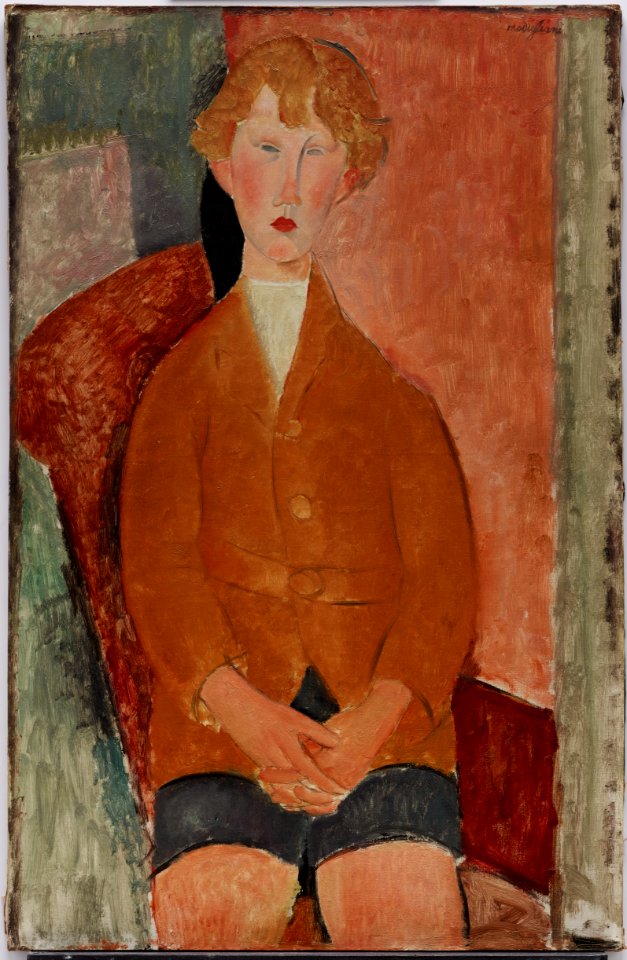 Amedeo Modigliani - Boy in Short Pants - 1977.1 - Dallas Museum of Art