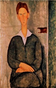 Amedeo Modigliani - Giovanotto dai Capelli Rossi
