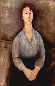 Amedeo Modigliani 055. Free illustration for personal and commercial use.