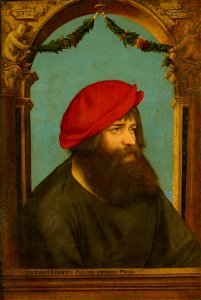 Ambrosius Holbein - Bildnis des Hans Herbst (Herbster), 1516