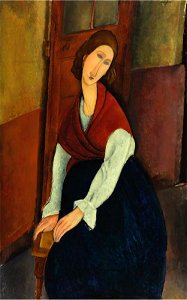 Amedeo Modigliani - Portrait de Jeanne Hébuterne