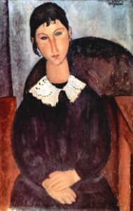 Amedeo Modigliani 007. Free illustration for personal and commercial use.