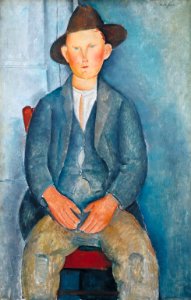 Amedeo Modigliani 010. Free illustration for personal and commercial use.
