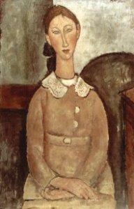 Amedeo Modigliani 018. Free illustration for personal and commercial use.