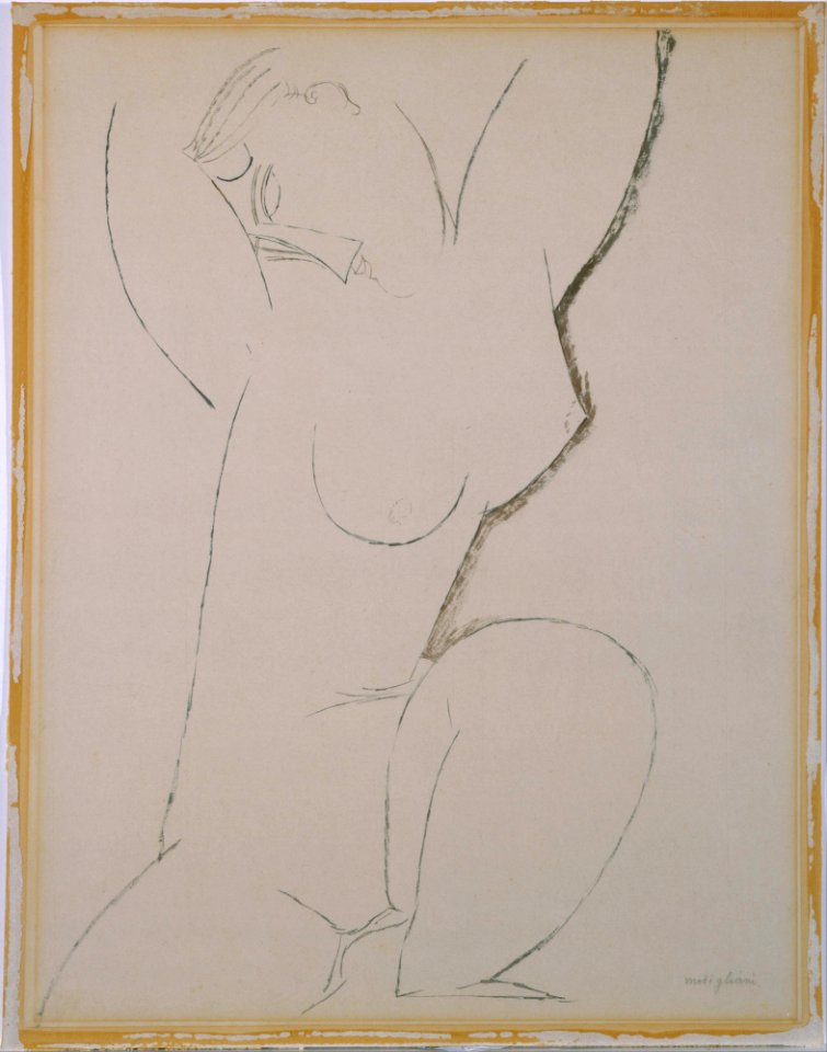 Amedeo Modigliani - Caryatid - Google Art Project (27804085)