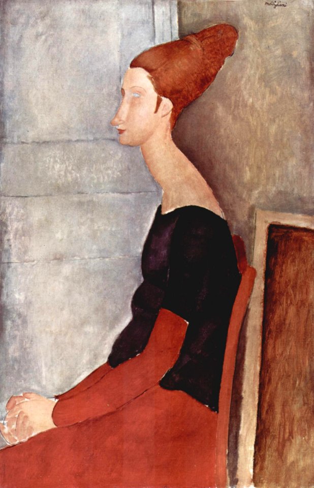 Amedeo Modigliani 026. Free illustration for personal and commercial use.
